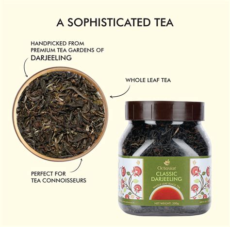 Buy Classic Darjeeling Black Tea Loose Leaf - 200 Gms Jar