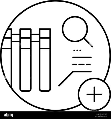 comprehensive metabolic panel check line icon vector illustration Stock Vector Image & Art - Alamy