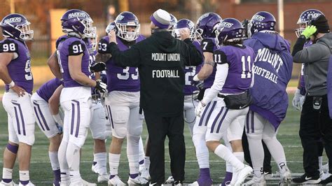 The Mount Union football team has high expectations for 2022