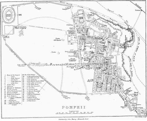 maps pompeii