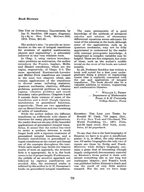 Image result for Integral Transforms Book