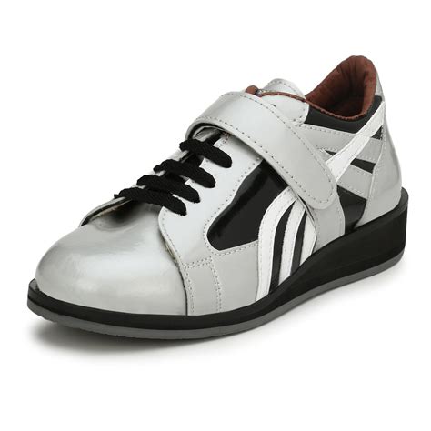 Buy ASE Mens Silver Professional Weightlifting Shoe at Amazon.in