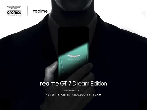 realme Kolaborasi dengan Aston Martin F1, Hadirkan GT 7 Dream Edition ...