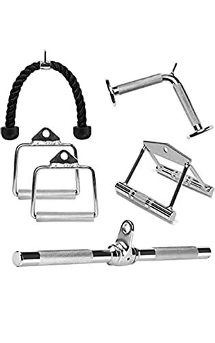 Gym Cable Attachment , Cable Cross D Handle, Tricep Rope, Seated Row ...