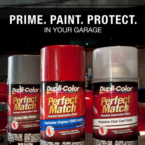 Snapklik.com : Dupli-Color EBUN01047 Perfect Match Automotive Spray Paint - Universal Flat Black ...