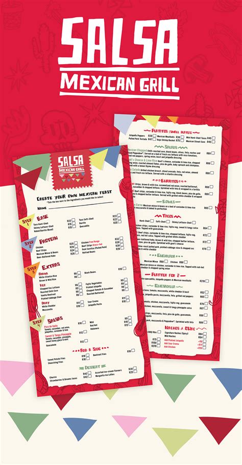 Salsa Grille Food Menu at Alexander Kitchen blog