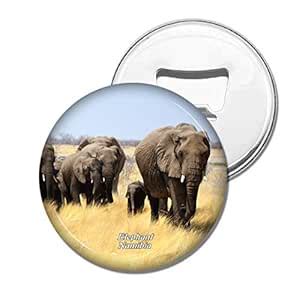 Buy Weekino Refrigerator Magnets Namibia Elephant Bottle Opener Beer ...