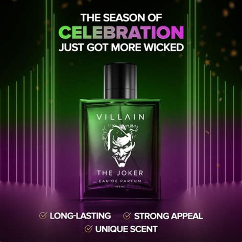 Buy VILLAIN The Joker Eau De Parfum For Men, 100ml | Premium Long ...