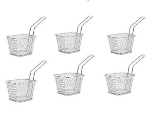 Rasikvar Stainless Steel French Fries Basket, Potatoes Chips & Chicken ...