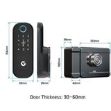Handle - Less Smart Doorlock | Fingerprint Doorlock – Leccy and Genesis