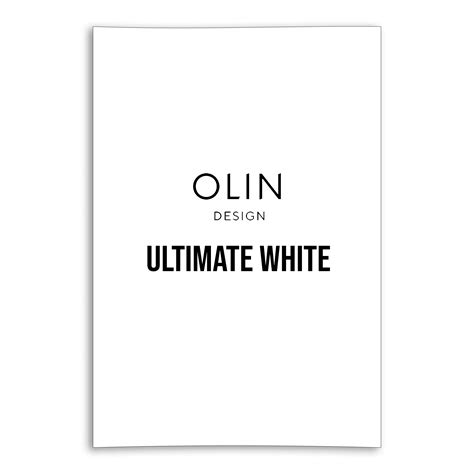 Olin Design Card - Ultimate White - The Envelope People