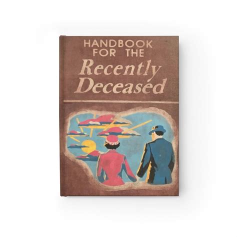 handbook for the recently deceased handbag