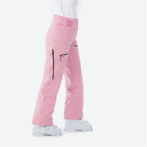 Women’s Warm and Waterproof Ski Pants, FR 500 - Sweet pink - Wedze ...