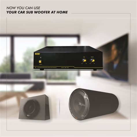 WEON HTAS - 2250 Home Sub woofer Amplifier System with Bass adjustment ...