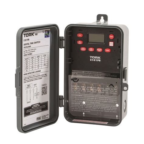 Multipurpose Control 24 Hour Time Switch, 120 VAC Input Supply, 1 ...