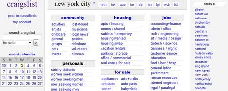 Image result for Craigslist Classified