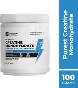 Wellcore Micronised Creatine Monohydrate | Lab Tested | Enhanced ...