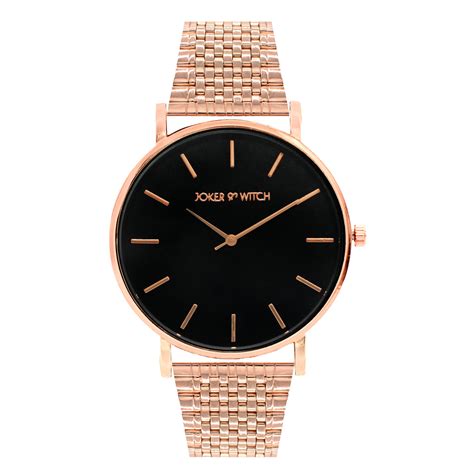 Shop Joker & Witch Rose gold Watch Bracelet Set For Women Online