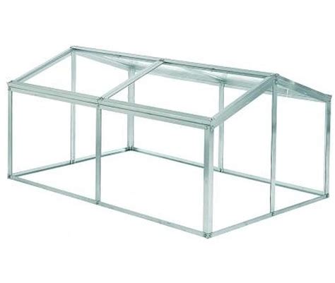 Silver Aluminium Jumbo Cold Frame 1.2m x 0.8m - Woodstoc - Outside Made ...