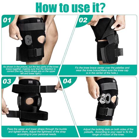 NEENCA Hinged Knee Brace, Knee Immobilizer with India | Ubuy