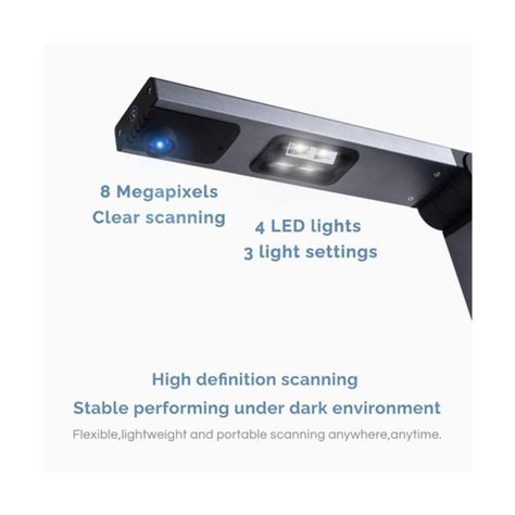 Buy iCODIS Document Camera & Overhead Scanner X3: Portable 8MP High ...