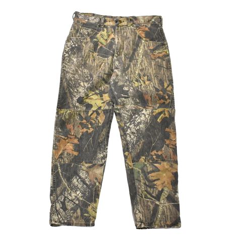 [34/30] 00's Wrangler Realtree Camouflage Double Knee Twill Pant | mongos