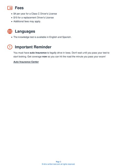 FREE Iowa Permit Test - Real 2025 DMV Test Questions