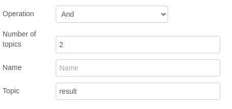 Rezultat imagine pentru Node Red Boolean Logic