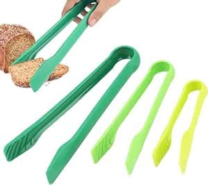 Buy DIWITIRA Plastic Tongs for Dinning, Set of 3 Different Size, Multi ...