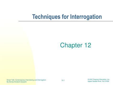 Image result for The 9 Step Interrogation Method