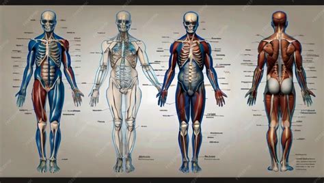 3d human body anatomy | Premium AI-generated image