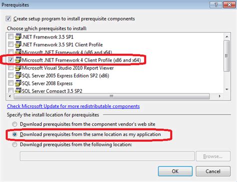 Image result for Microsoft .NET Framework 4 Client Profile