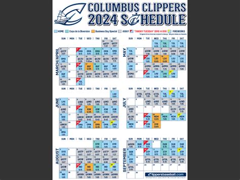 Issue 12024 Clippers Schedule