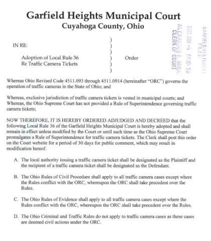 Garfield Heights Municipal Court