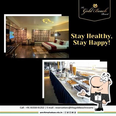 Menu at The Gold Beach Resort, Daman