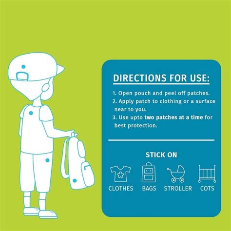 Scentpellent Mosquito Patches, 120 Pack Mosquito Sticker for Kids India ...