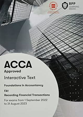 Buy FIA Recording Financial Transactions FA1: Interactive Text Book ...
