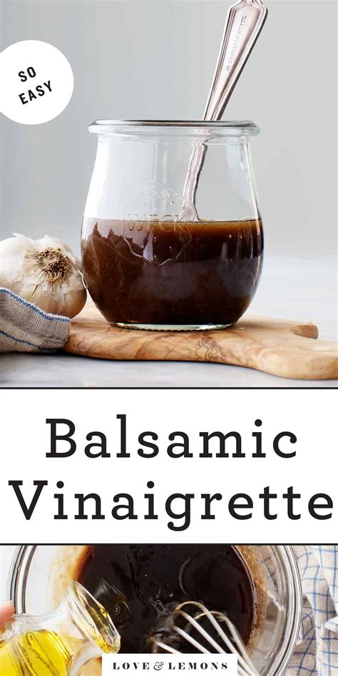 Balsamic Vinaigrette Recipe - Love and Lemons