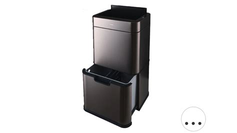 FlinQ Senzaro Sensor Afvalscheidingsprullenbak | 60 L Aanbieding - iBOOD