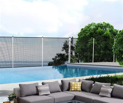 TANG Pool Fence for Inground Pools Removable Safety India | Ubuy