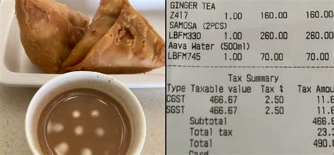 Journalist's Tweet On Bill For Samosas, Chai At Mumbai Airport Viral