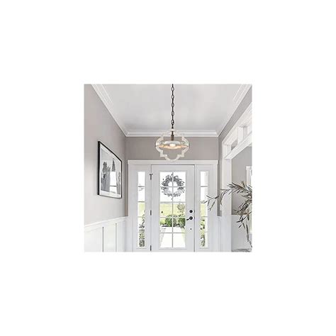 Buy KNWZVC Rustic Farmhouse Pendant Light Vintage Wooden Chandelier ...