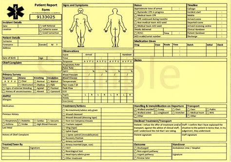 Patient Care Report Template - Sarseh.com