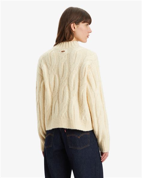 Isabel Cable Sweater - Cream | Levi's® LU