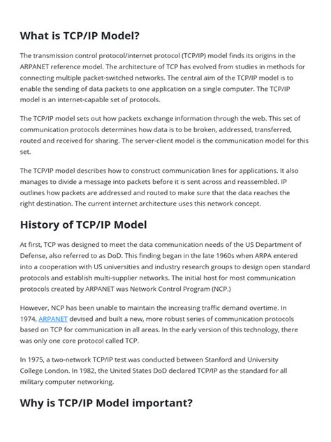 Image result for TCP IP Protocol Explained