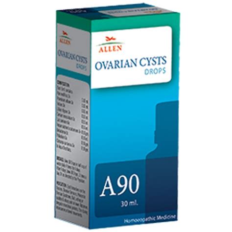 Buy Allen A90 Ovarian Cysts Drops (30ml) at best price | Homoeobazaar