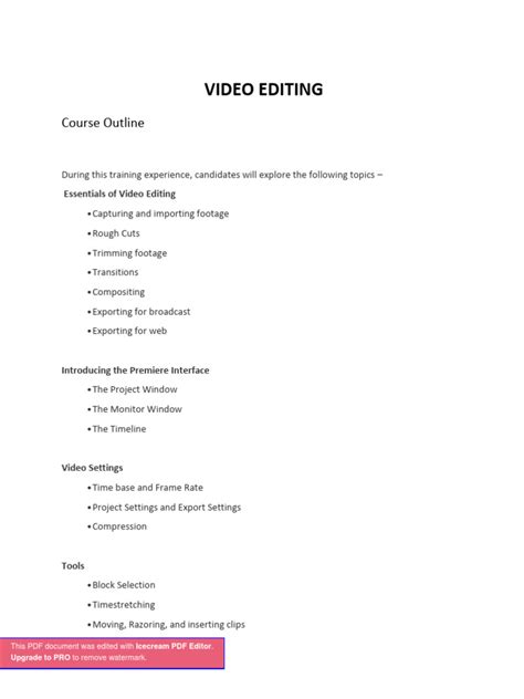 Image result for Video Editing Tips and Tricks PDF