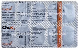 Osk 2 Tablet 10 - Uses, Side Effects, Dosage, Price | Truemeds