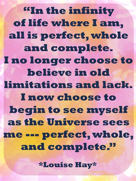 Louise Hay Daily Quotes for Positive Affirmations