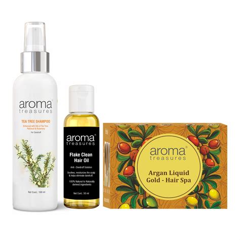 Anti Dandruff Hair Care Combo Online - Aroma Treasures – AromaTreasures.com